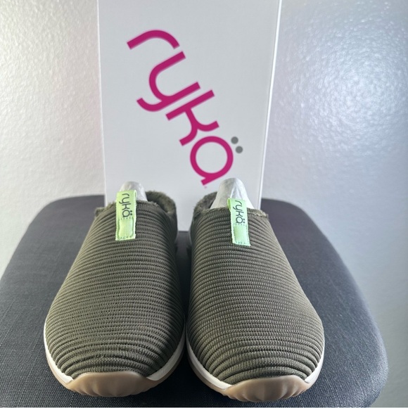 Ryka Shoes - Ryka Kids Slip-On Shoes - Olive Green‎